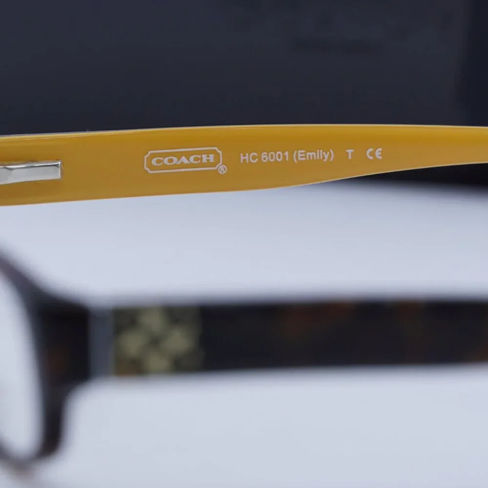 Final Price! Coach Emily HC6001 5055 Havana Eyeglasses 50mm